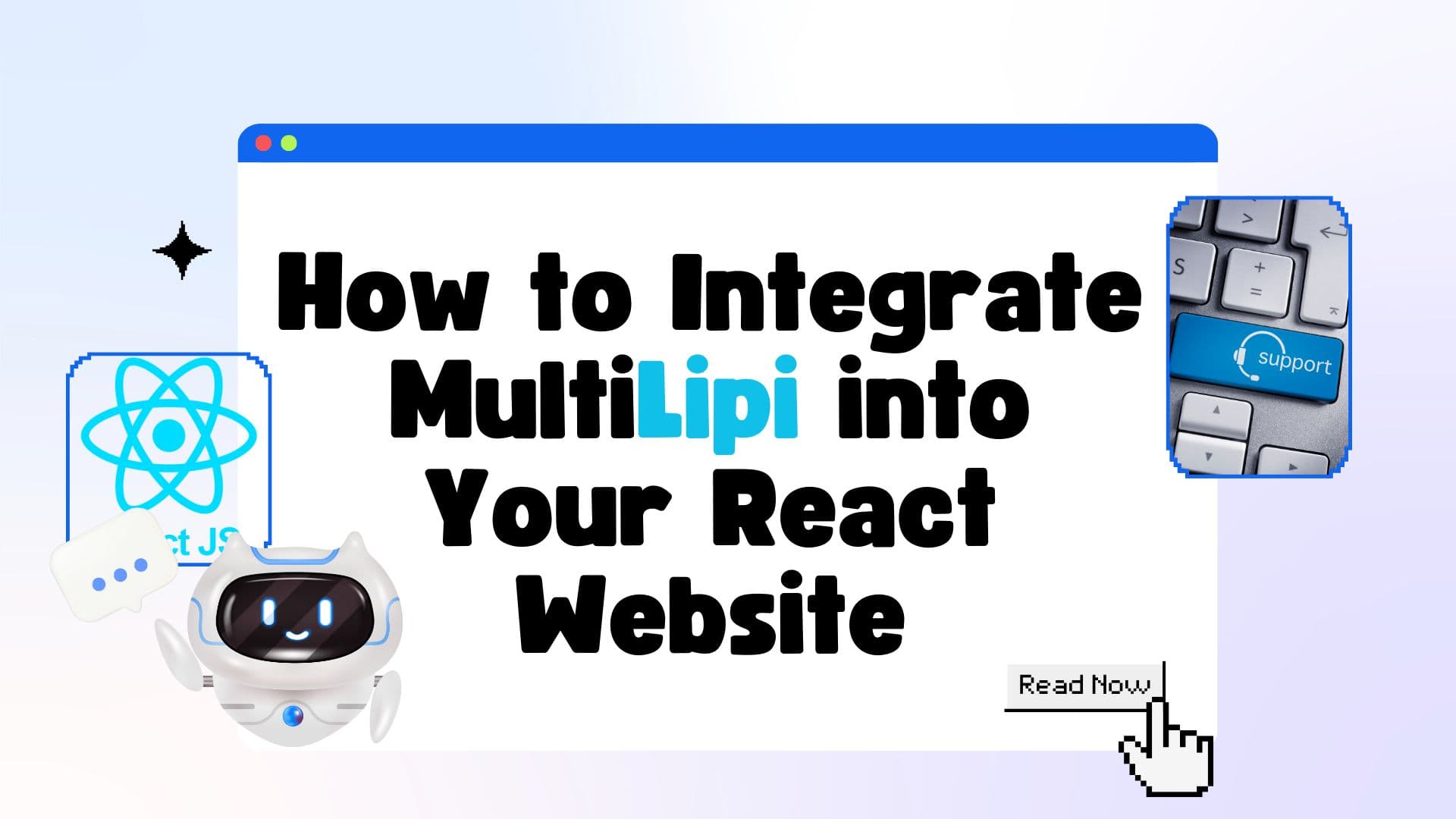 Comment intégrer MultiLipi à votre site React